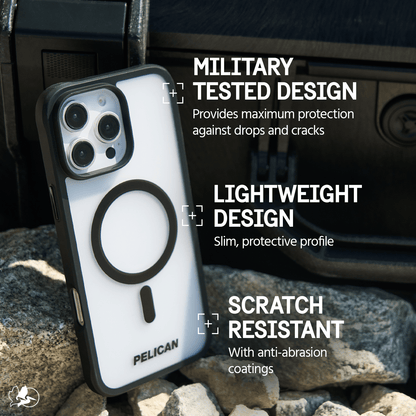 Pelican Ranger Frosted Clear MagSafe - iPhone 16 Pro
