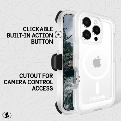 Pelican Voyager Clear MagSafe - iPhone 16 Pro