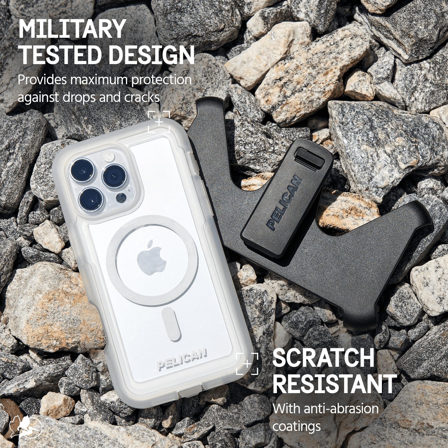 Pelican Voyager Clear MagSafe - iPhone 16 Pro