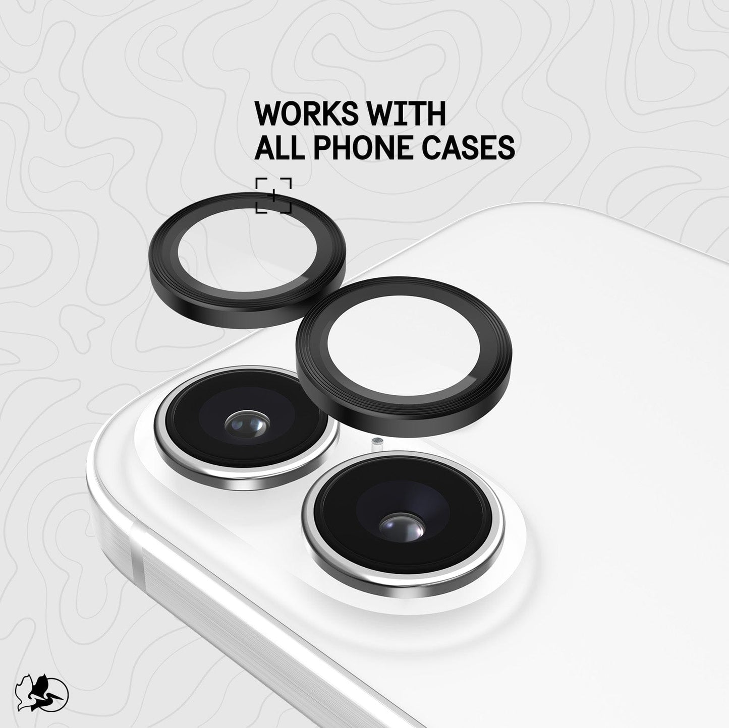 Pelican Camera Lens Protector - iPhone 16 / 16 Plus