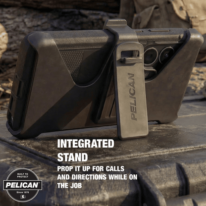 Pelican Voyager Black with Holster and Magnet - Galaxy S26 Ultra