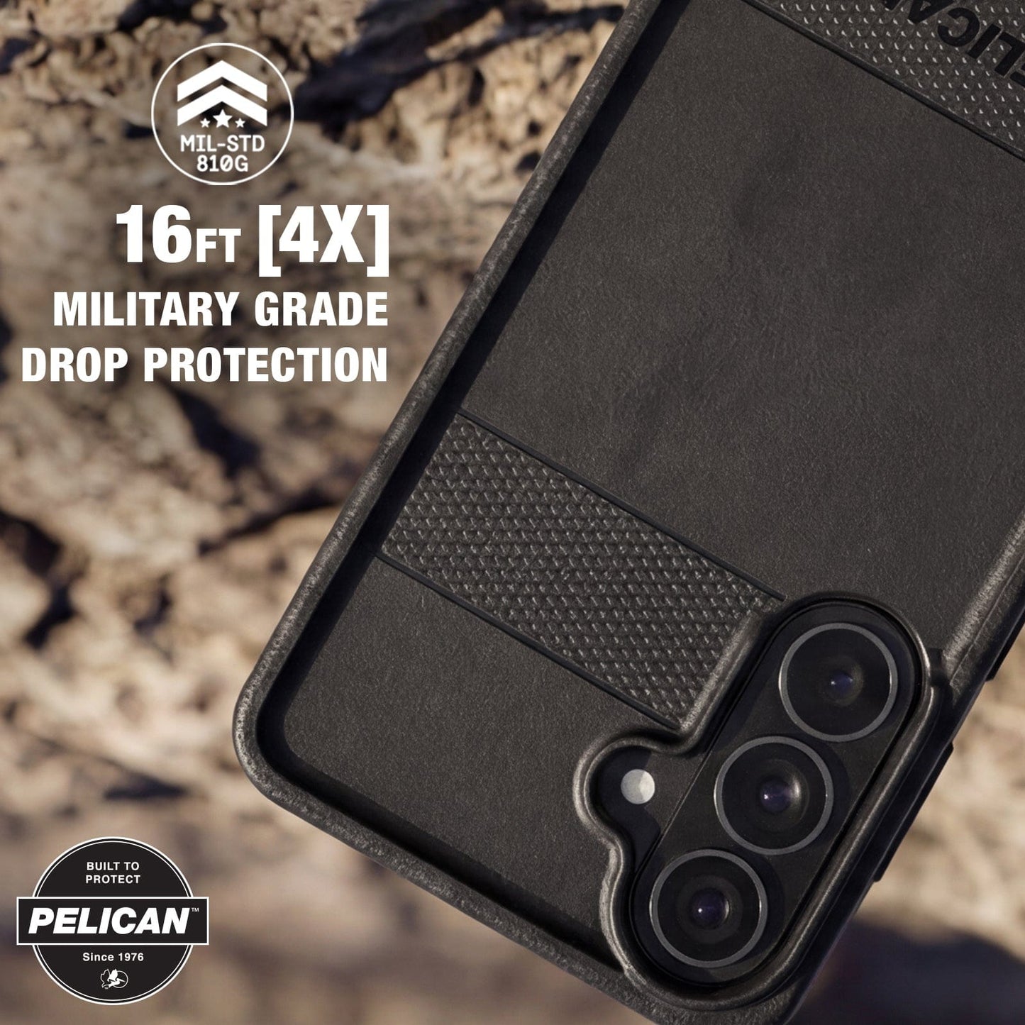 Pelican Protector Black with Magnet - Galaxy S26