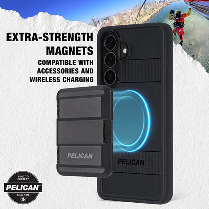 Pelican Protector Black with Magnet - Galaxy S26+