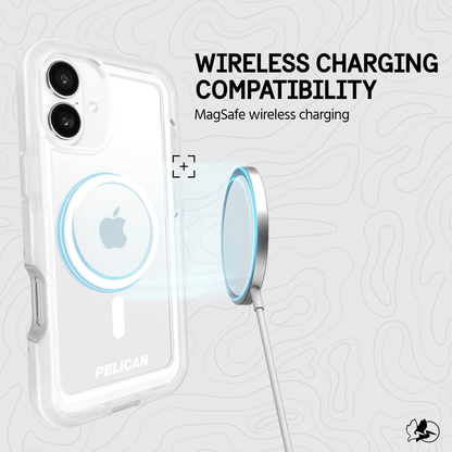 Pelican Voyager Clear MagSafe - iPhone 16 Plus
