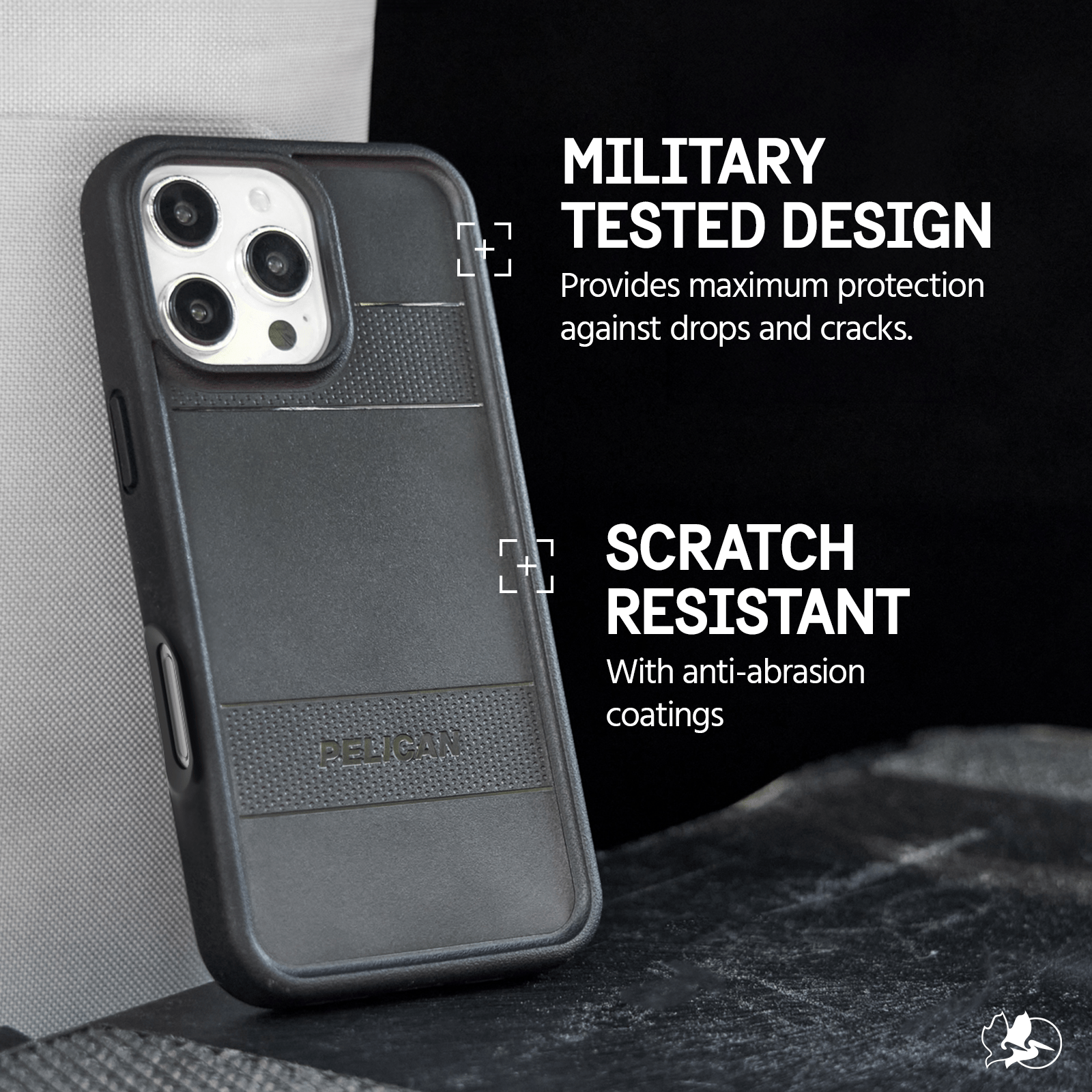 Pelican Protector Black MagSafe - iPhone 16 Pro Max