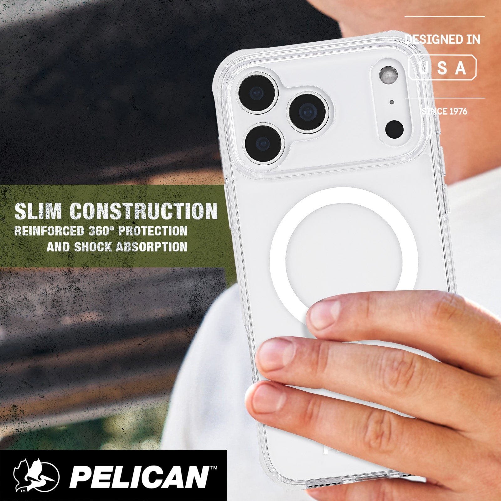 Pelican Ranger Clear MagSafe - iPhone 17 Pro Max