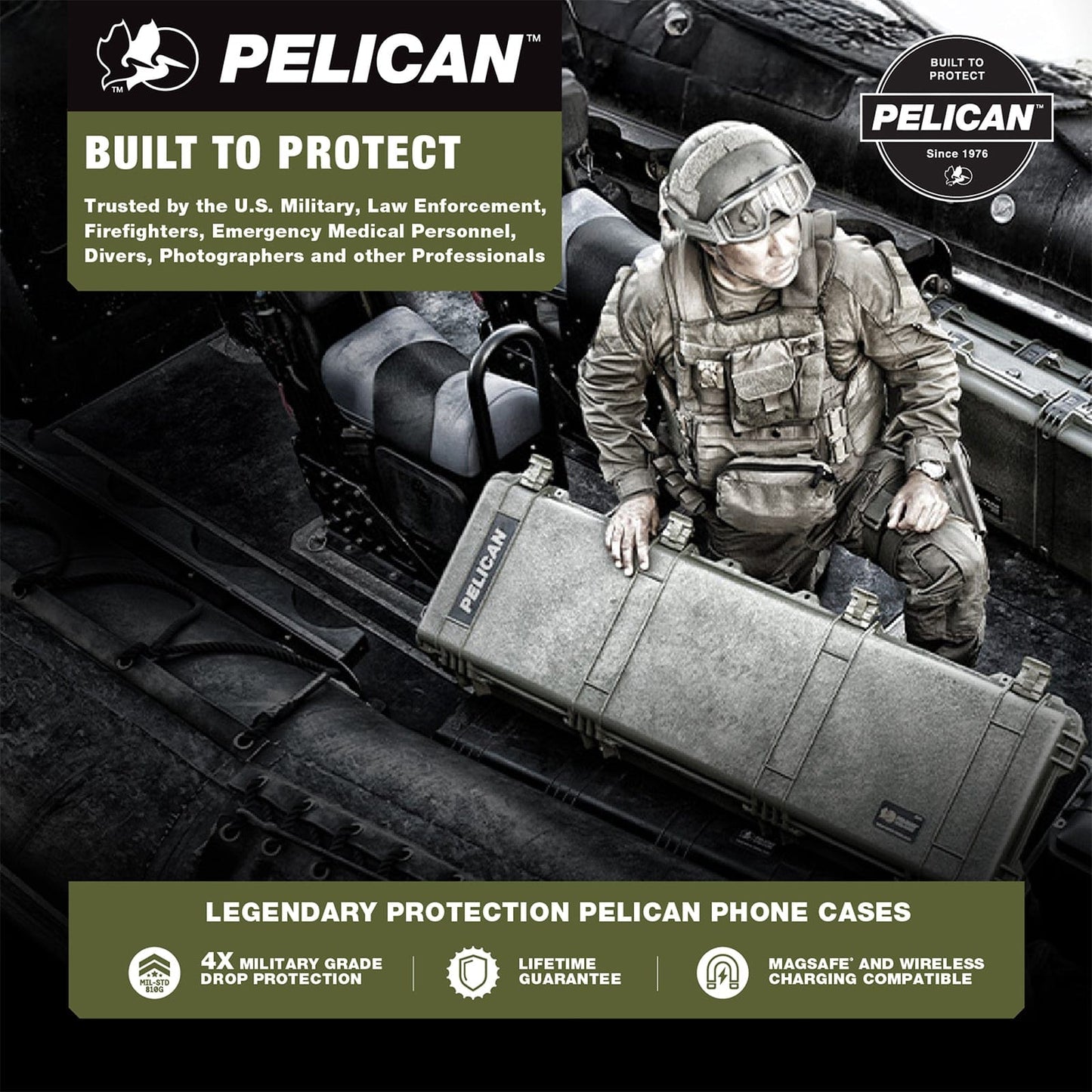 Pelican Ranger Frosted Clear MagSafe - iPhone 17 Pro Max