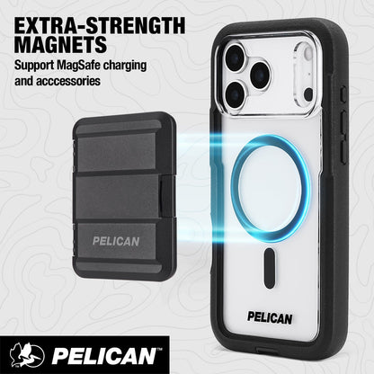 Pelican Voyager Clear/ Black MagSafe - iPhone 17 Pro Max