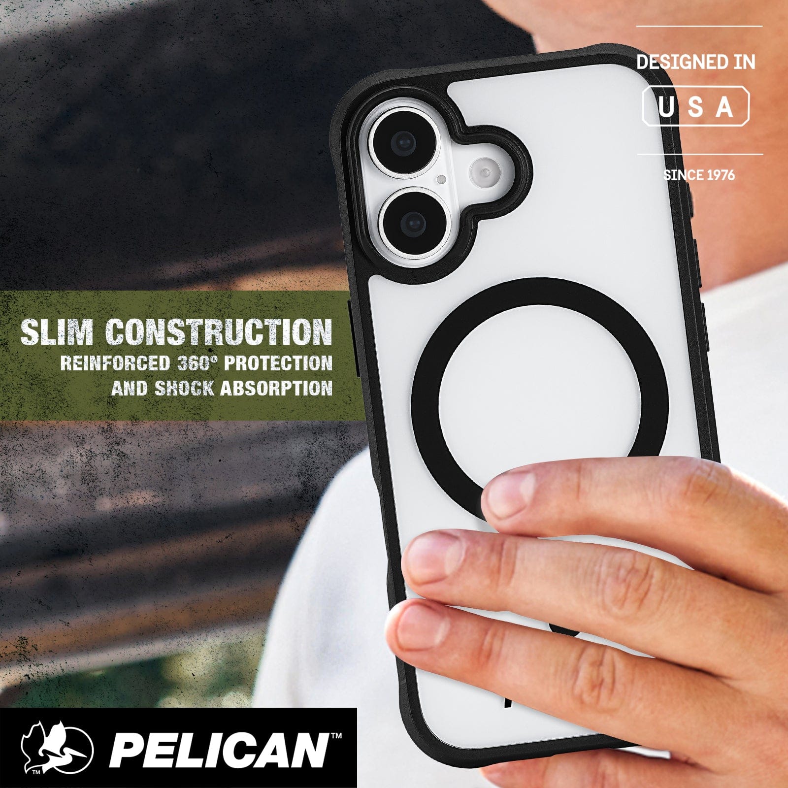 Pelican Ranger Frosted Clear MagSafe - iPhone 17