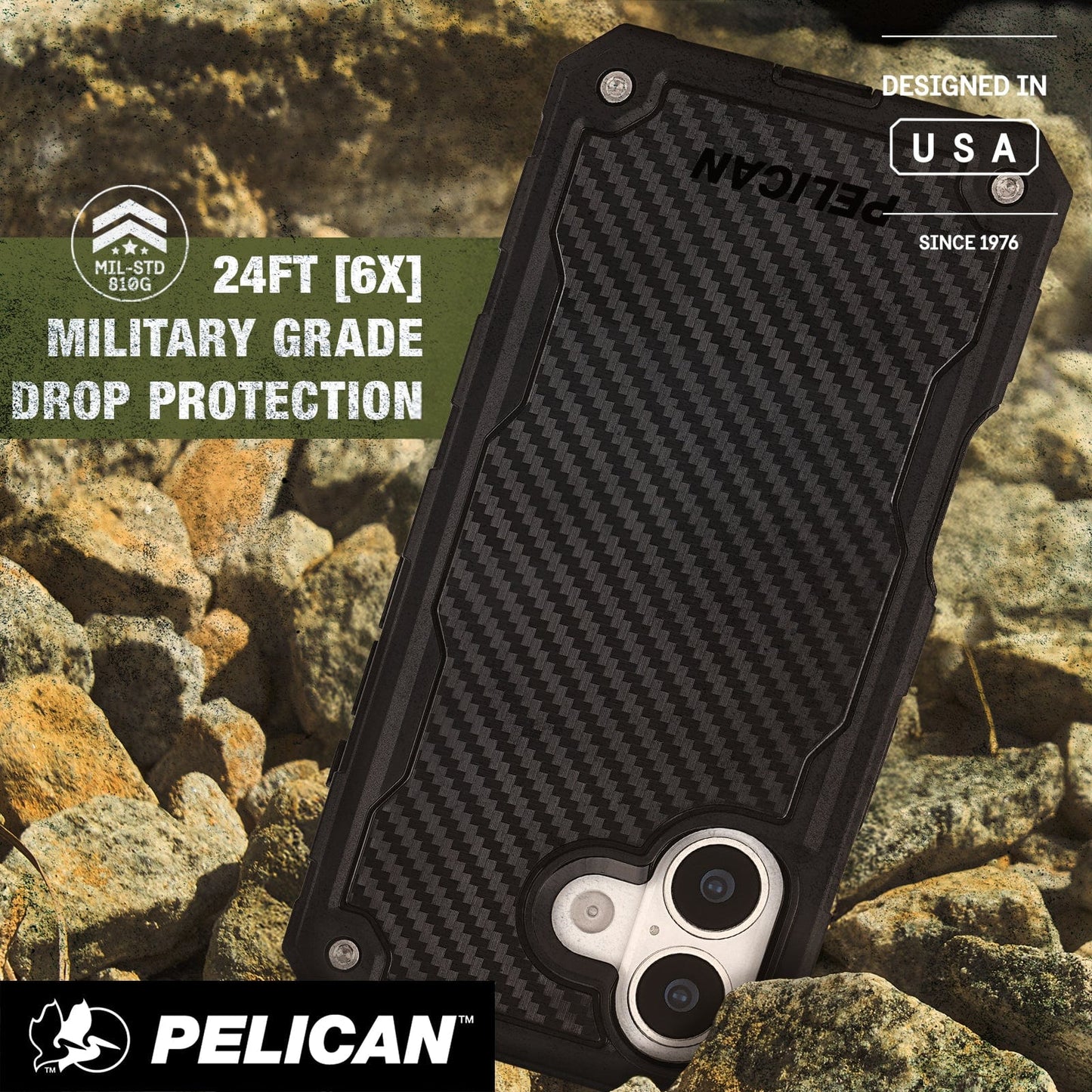 Pelican Shield Carbon MagSafe - iPhone 17