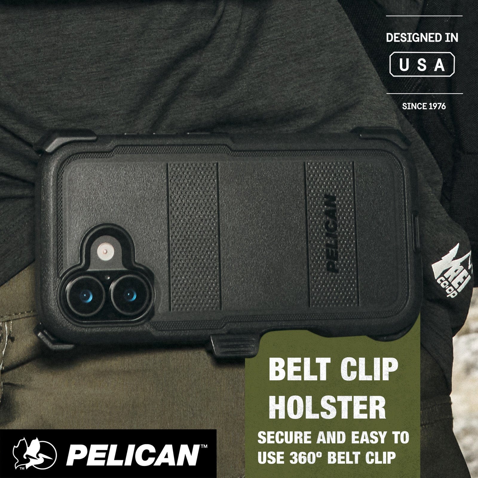 Pelican Voyager Black MagSafe - iPhone 17