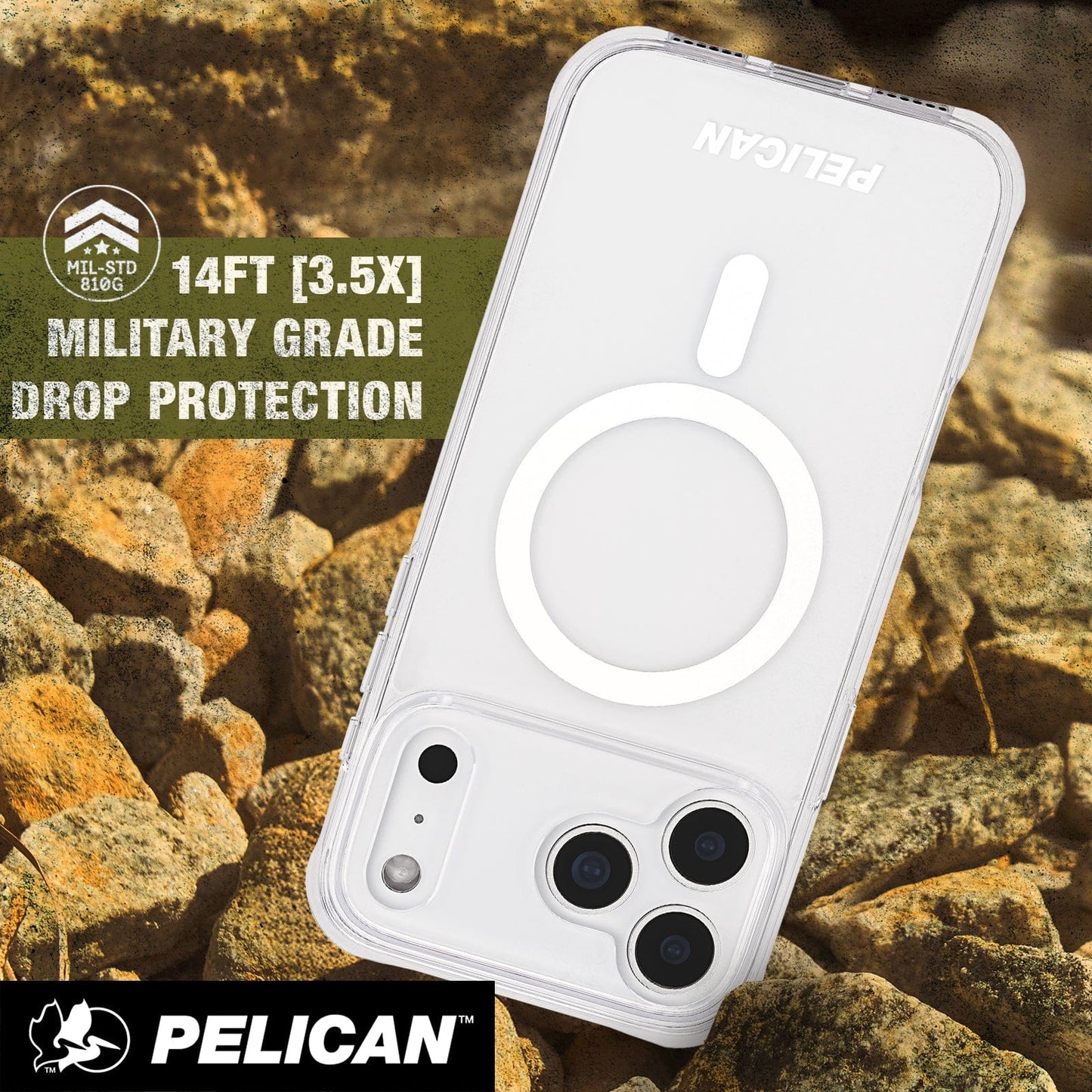 Pelican Ranger Clear MagSafe - iPhone 17 Pro