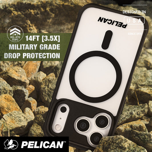 Pelican Ranger Frosted Clear MagSafe - iPhone 17 Pro