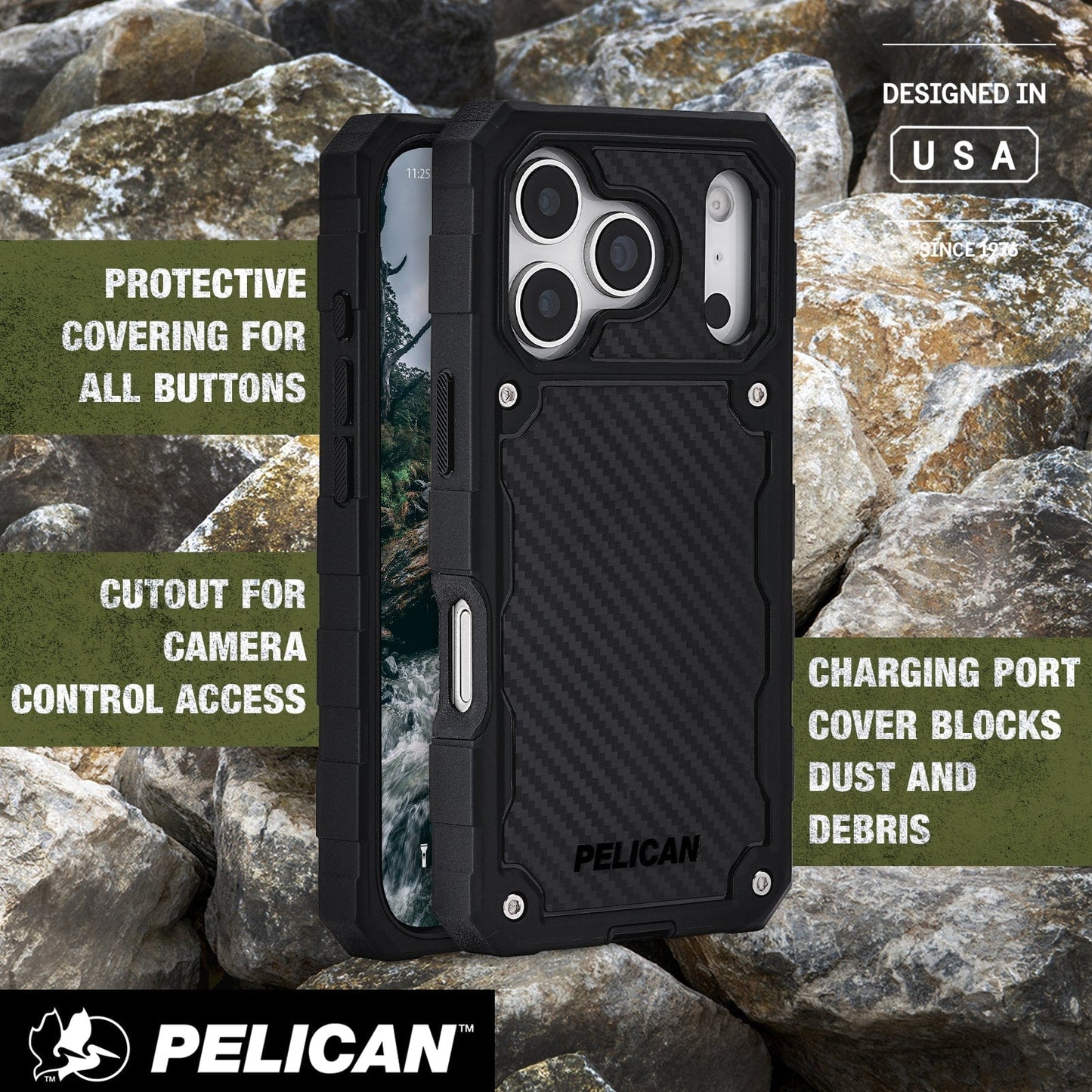 Pelican Shield Carbon MagSafe - iPhone 17 Pro