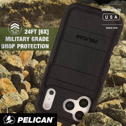 Pelican Voyager Black MagSafe - iPhone 17 Pro