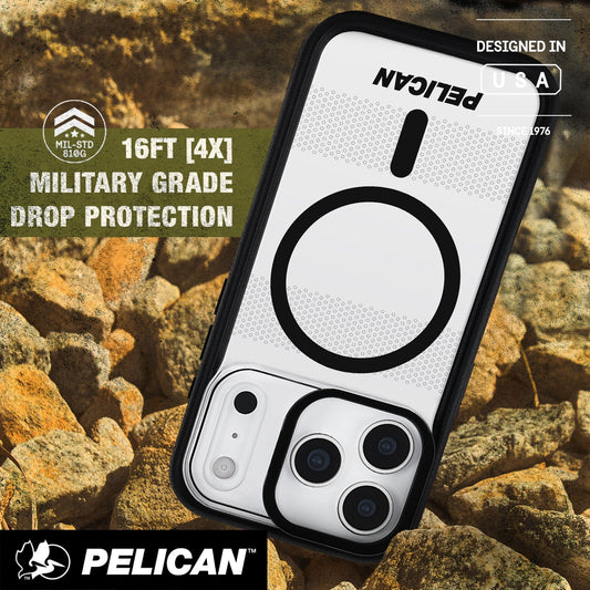 Pelican Protector Clear MagSafe w/ Camera Stand - iPhone 17 Pro